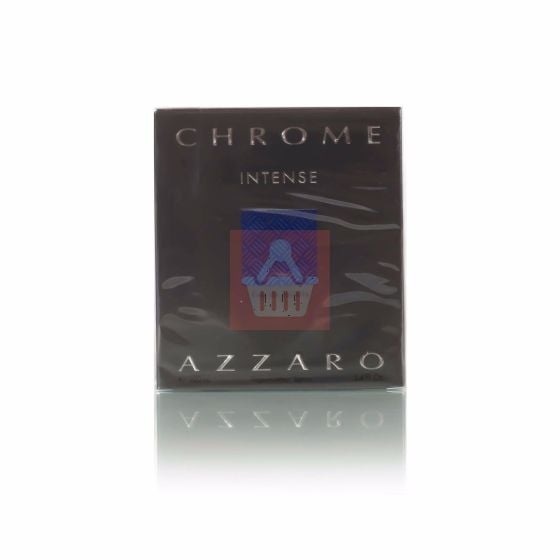 AZZARO CHROME INTENSE For Men EDT Perfume Spray 3.4oz - 100ml - (BS)
