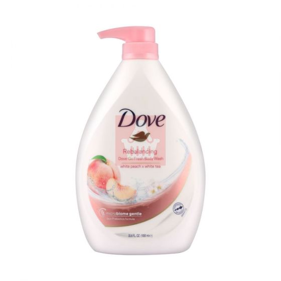 Dove Go Fresh Rebalancing Body Wash With White Peach & White Tea 1000ml
