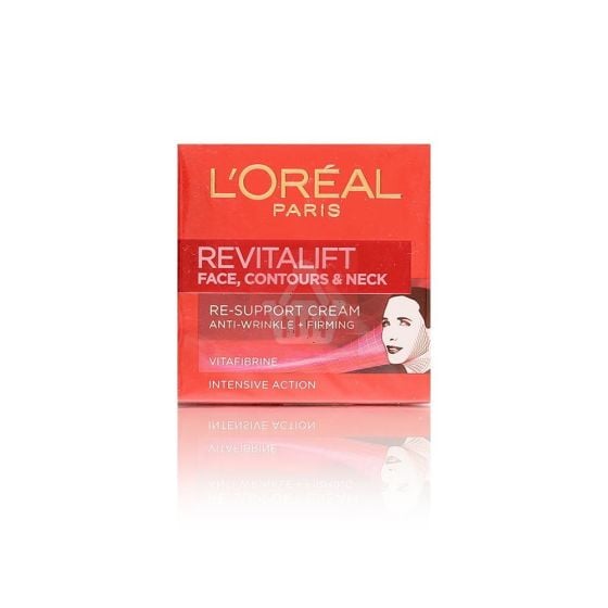 Loreal Revitalift Face Contours & Neck Re-support Anti-Wrinkle Firming Cream - 50ml