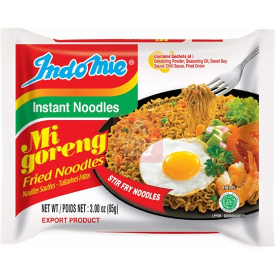 Indomie mr Instant mi Goreng Fried Noodles - 80gm