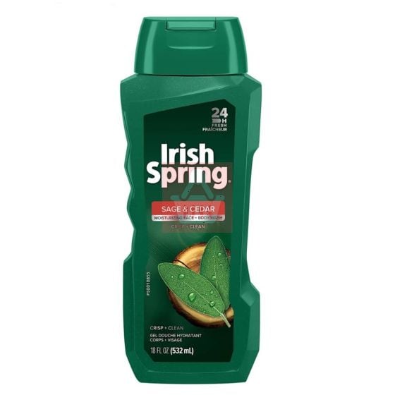 Irish Spring Sage and Ceder Body Wash 532ml