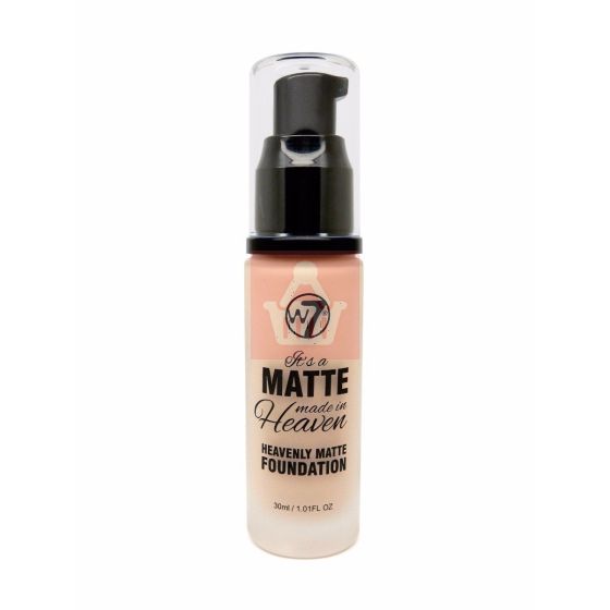 W7 Made in Heaven Matte Foundation 30ml - Sand Beige