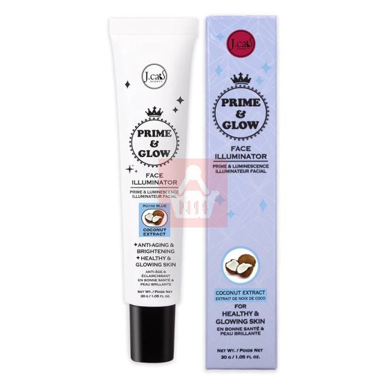 J.Cat Beauty Prime And Glow Face Illuminator - Blue