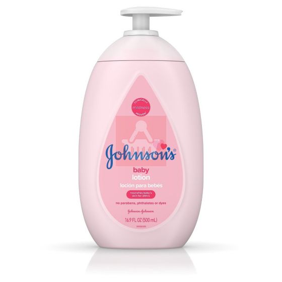 Johnson's - Moisturizing Pink Baby Lotion with Coconut Oil - 500ml