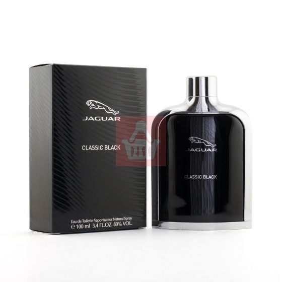 JAGUAR BLACK For Men EDT Perfume Spray 3.4oz - 100ml