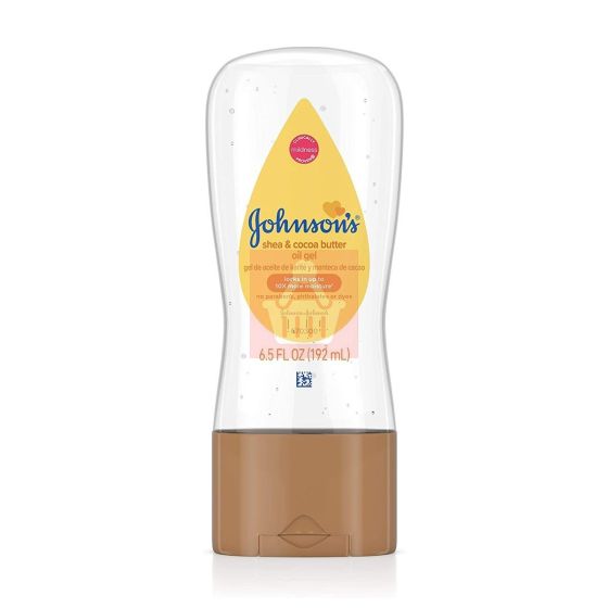 Johnson's Cocoa Butter Baby Oil Gel - 192 ml