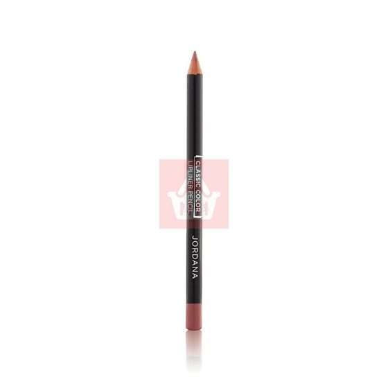 Jordana Classic Color Lipliner Pencil - 18 Deep Nude - 1.08gm