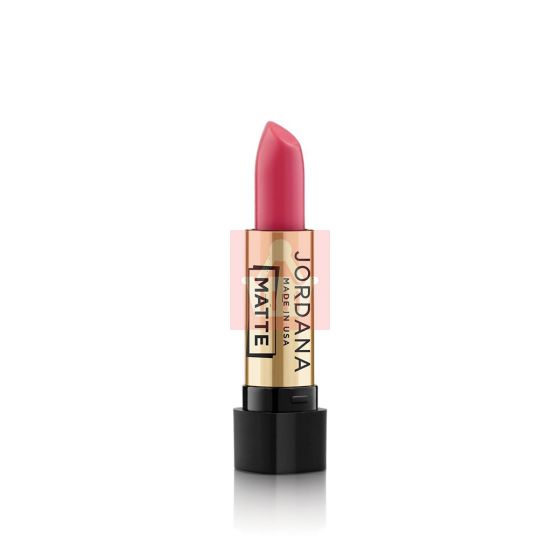 Jordana Gold Matte Lipstick - 58 Fiery Coral - 3gm