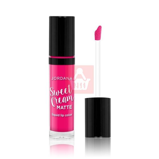 Jordana Sweet Cream Matte Liquid Lipstick - 03 Raspberry Tart - 3gm