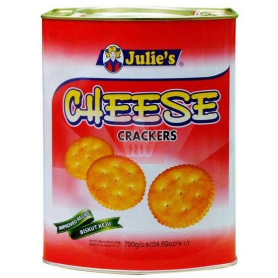 Julie’s Biscuits Cheese Crackers Tin - 700gm