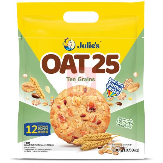 Julie’s Oat 25 Ten Grains Cookies - 300gm