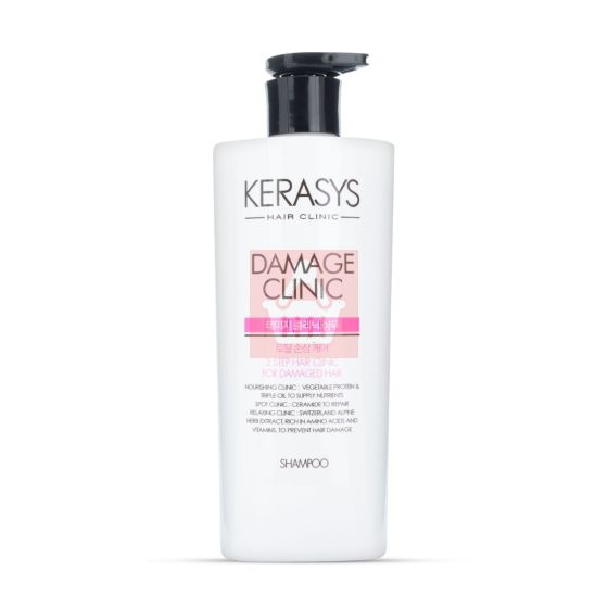 Kerasys Damage Clinic Shampoo For Damage Hair 600ml