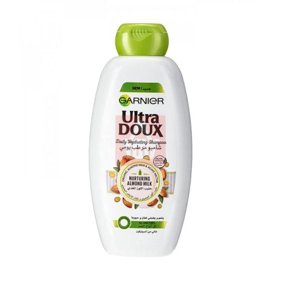 Garnier Ultra Doux Almond Milk Hydrating Shampoo - 400 ml