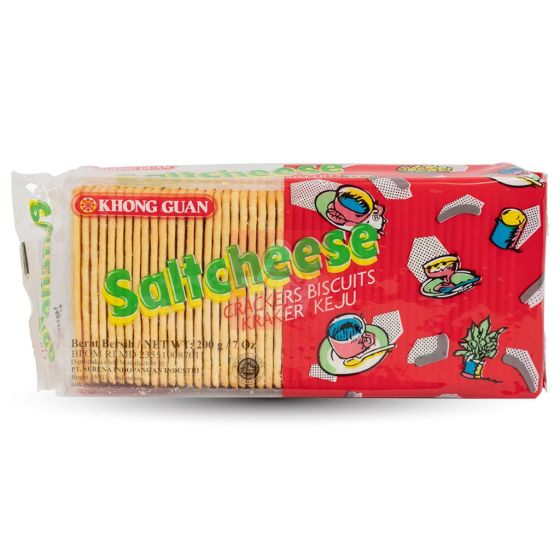 Khong Guan Saltcheese Crackers - 200gm