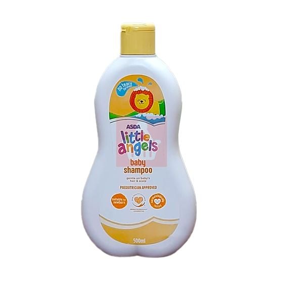 ASDA (UK made) Little Angels Pediatrician Approved Baby Shampoo 500 ml