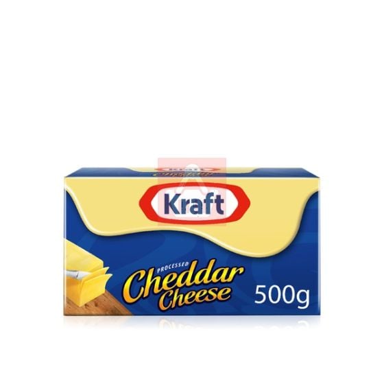 Kraft Cheddar Cheese Block - 500gm