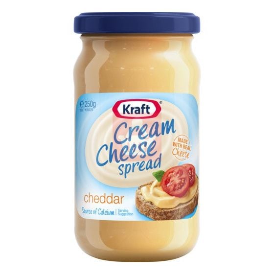 Kraft Cheddar Cream Cheese Spread - 250gm