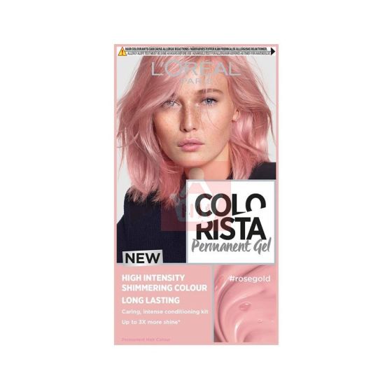 L'Oréal Colorista Permanent Gel Hair Dye - Rose Gold