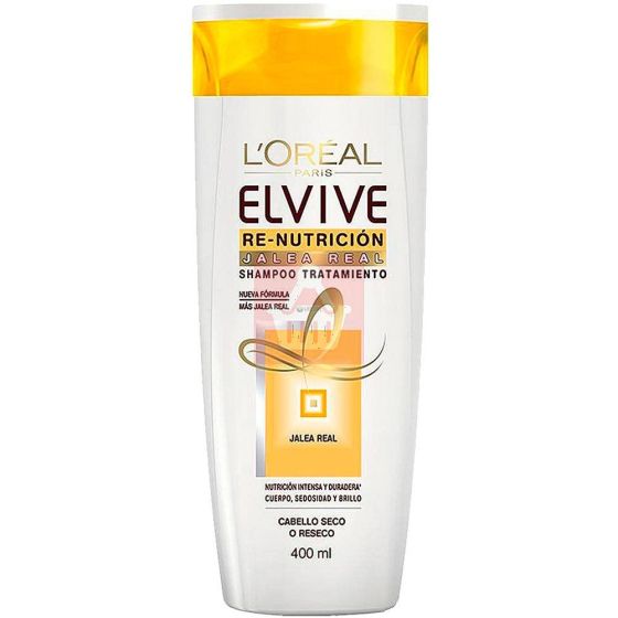 LOreal Elvive Re-Nutricion Jalea Real Shampoo 400ml