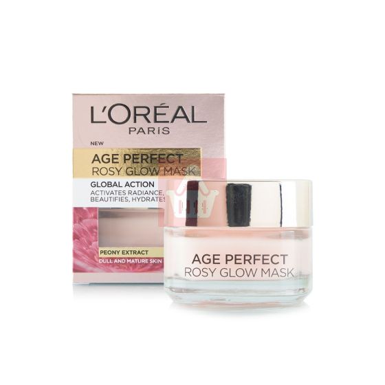 L'Oreal Age Perfect Rosy Glow Mask - 50ml