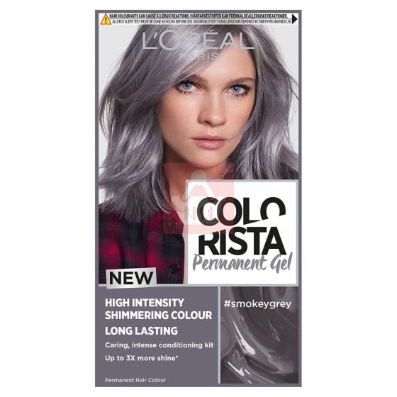 Loreal Colorista Smokey Grey Permanent Hair Dye Gel