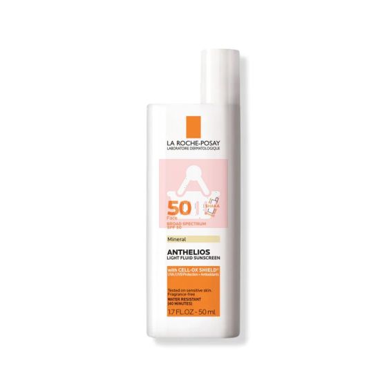 La Roche Posay Anthelios Mineral Anthelios Light Fluid Face Sunscreen SPF 50 - 50ml