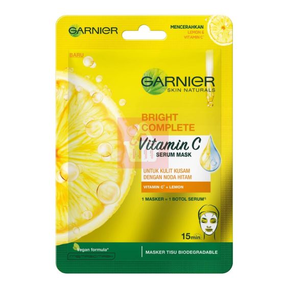 Garnier Skin Naturals Bright Complete Vitamin C Serum Mask
