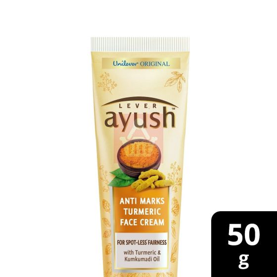 Lever Ayush Anti Marks Turmeric Face Cream - 50g