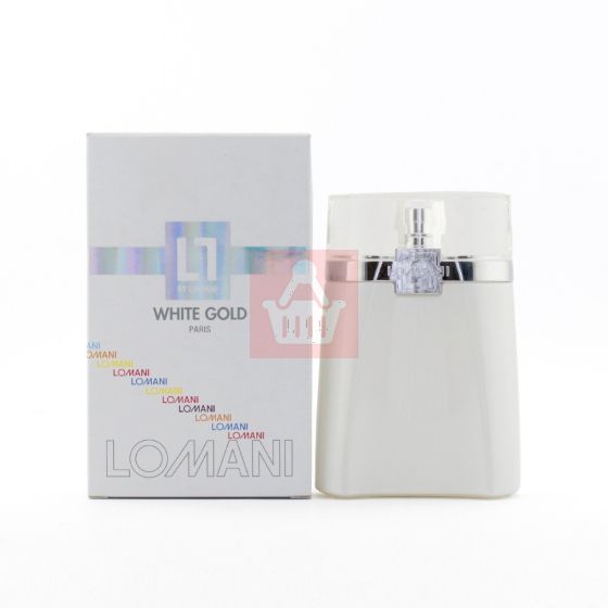 Lomani White Gold - Perfume For Men - 3.3oz (100ml) - (EDT)