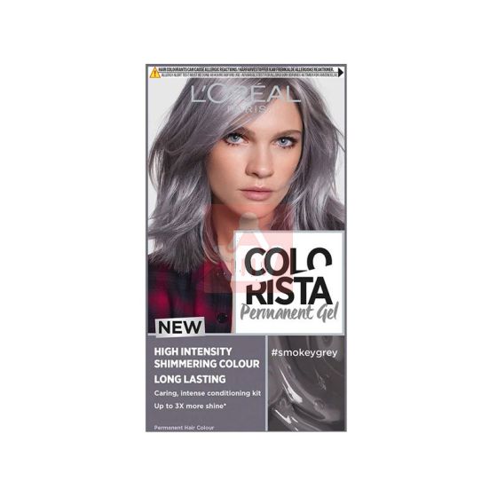 Loreal Paris Colorista Permanent Gel Hair Colour - Smokey Grey