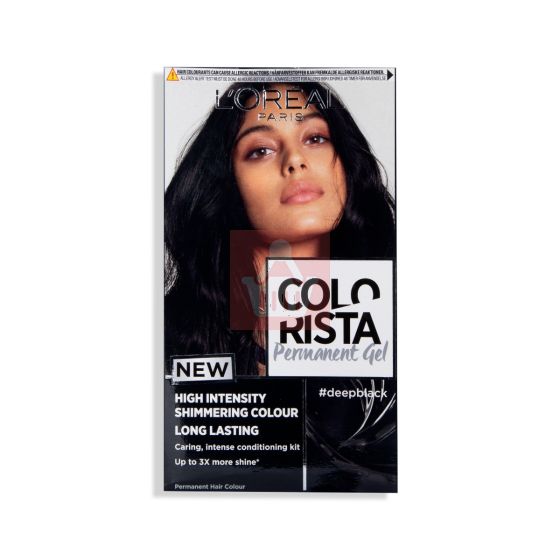 Loreal Paris Colorista Permanent Hair Color Deep Black