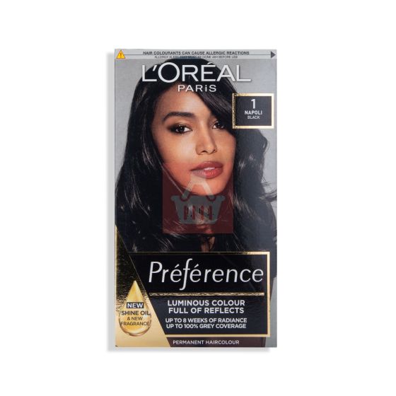 Loreal Paris Preference Hair Color 1 Napoli Black