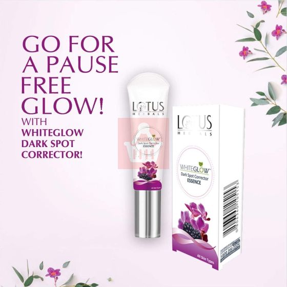 Lotus Herbals White Glow Dark Spot Corrector Essence - 15g