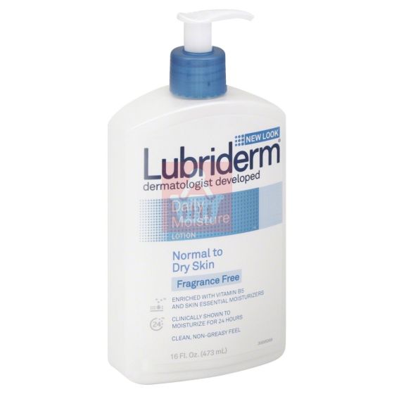 Lubriderm - Daily Moisture Lotion For Normal to Dry Skin - 473ml