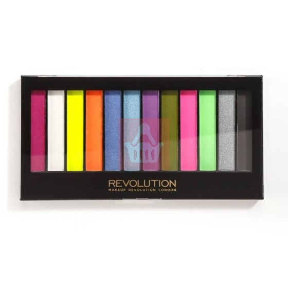 Makeup Revolution - Eyeshadow Palette - Acid Brights