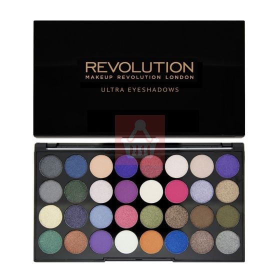 Makeup Revolution - 32 Color Eye Shadow Palette - Eyes Like Angels