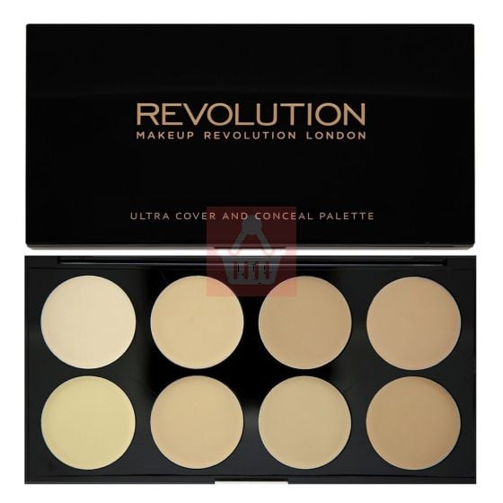 Makeup Revolution - Ultra Cover and Concealer Palette - Light