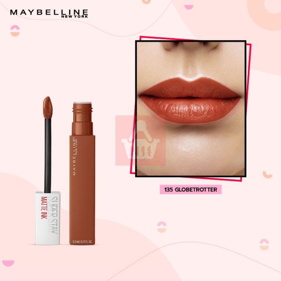Maybelline SuperStay Matte Ink Liquid Lipstick - 135 Globetrotter