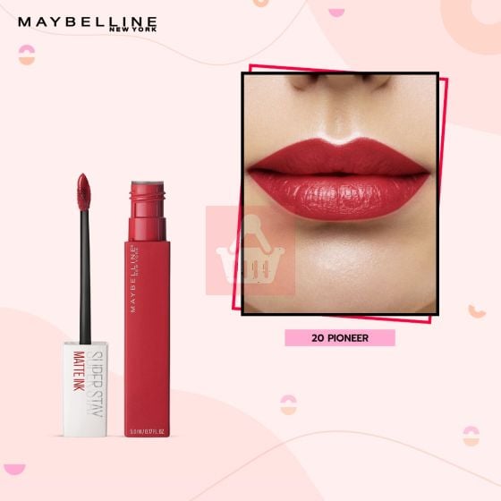 Maybelline SuperStay Matte Ink Liquid Lipstick - 20 Pioneer