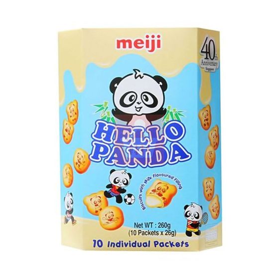 Meiji Hello Panda Biscuit with Milk Filling 260gm