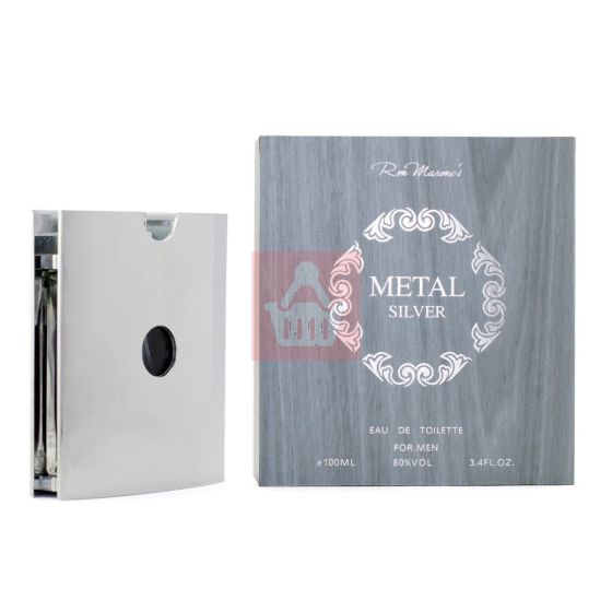 Metal Silver - Perfume For Men - 3.4oz (100ml) - (EDT)