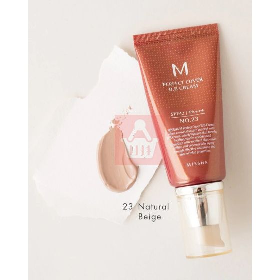 Missha M Perfect Cover BB Cream SPF42/PA+++ 23 Natural Beige 20ml