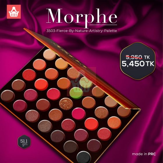 Morphe 3503 Fierce By Nature Artistry Eyeshadow Palette - 51.1g