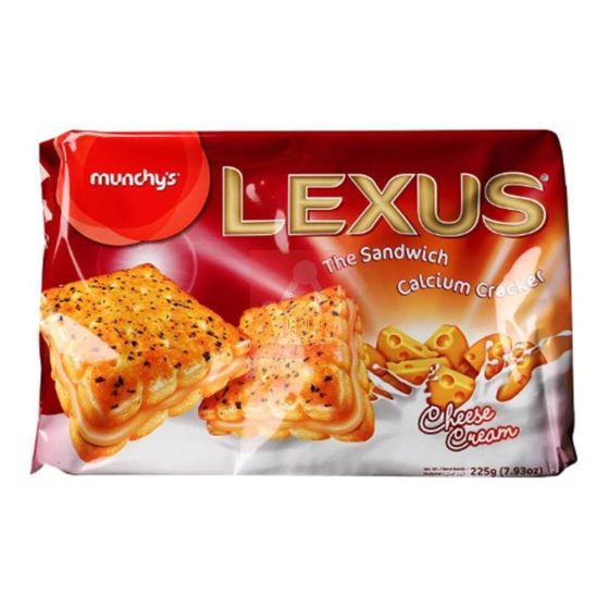 Munchy Lexus Cheese Cream Sandwich With Calcium - 225gm