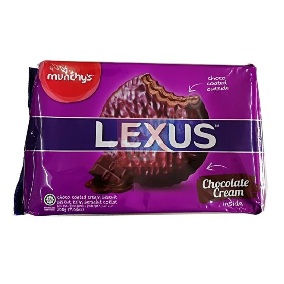 Munchy’s Lexus Choco Coated Cream Biscuit 200gm
