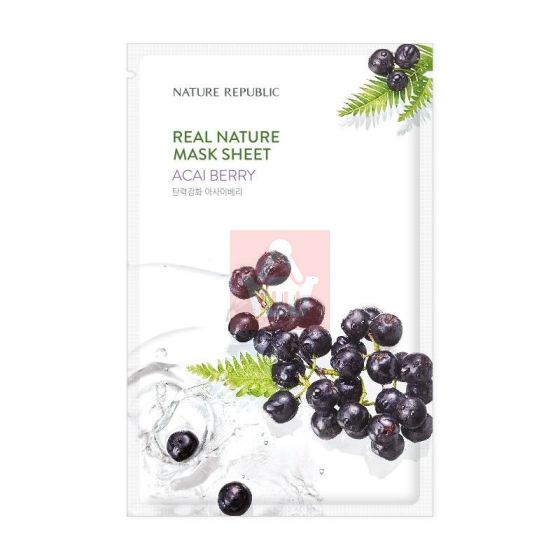 Nature Republic Real Nature Acai Berry Sheet Mask - 20ml