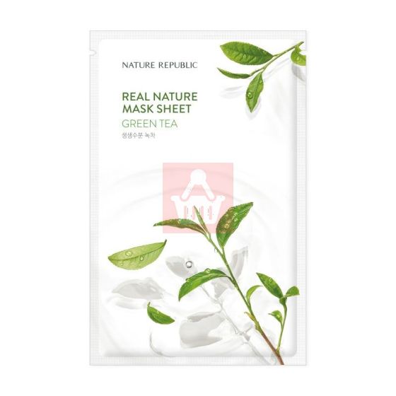 Nature Republic Real Nature Green Tea Sheet Mask - 23ml