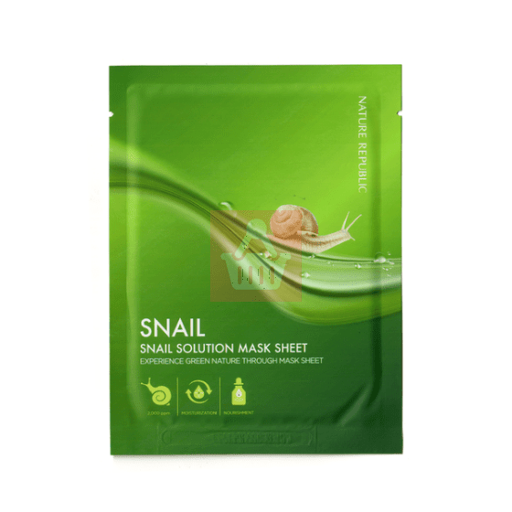 Nature Republic Snail Solution Sheet Mask - 20g