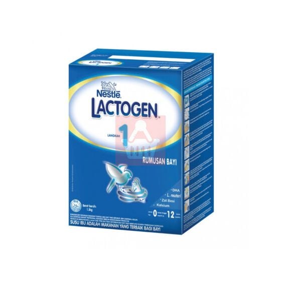 Nestle Lactogen 1 Baby Milk Infant Formula (0-12m) - 650g