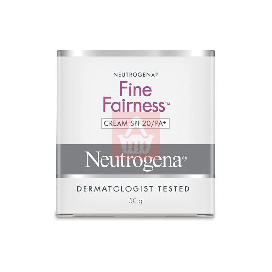 Neutrogena Fine Fairness Cream With SPF 20 PA+ - 50g